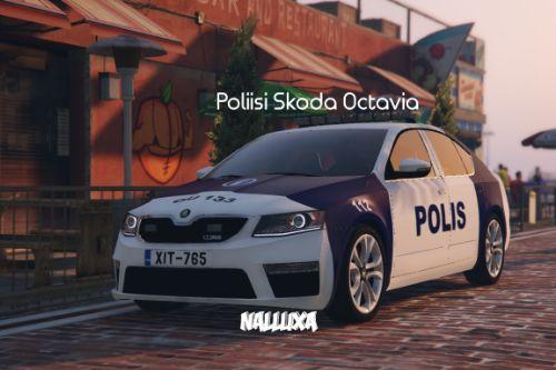 Finnish Police (Poliisi) Škoda Octavia Hatchback